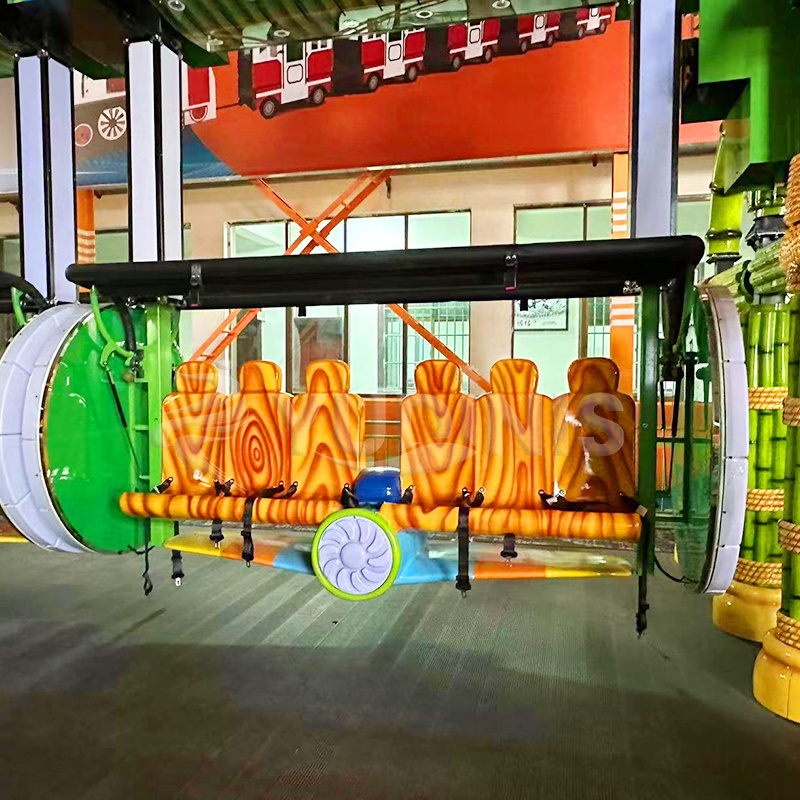 New Design Hot sale Outdoor Indoor Panda Swing Amusement game Playground Swing