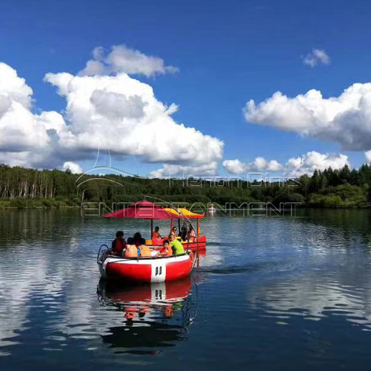 Professional Manufacture Barbecue Boat park donuts boat for sale