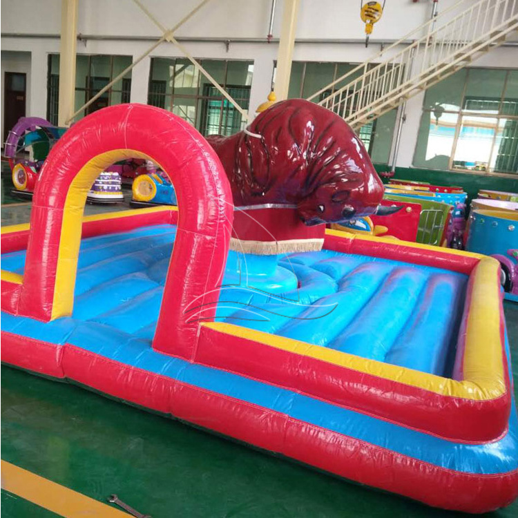 Funfair equipment adult electric bull swing electric game mechanical bull for sale