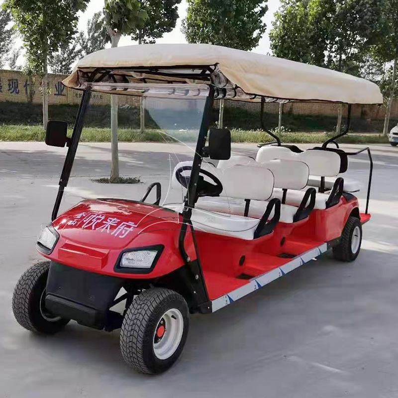 Good Factory Price 4 Seats  Electric Golf Club Cart Battery Operated Club Car For Sale