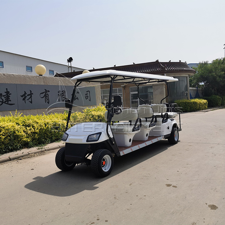 China Factory Cheap Price Airport Electric Club Car Off Road 6 Seater Golf Cart Manufacture