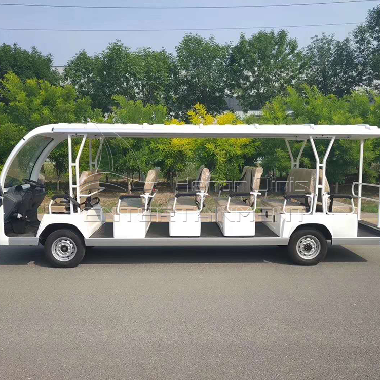 China Professional Different Seats Electric Sightseeing Bus For Sale