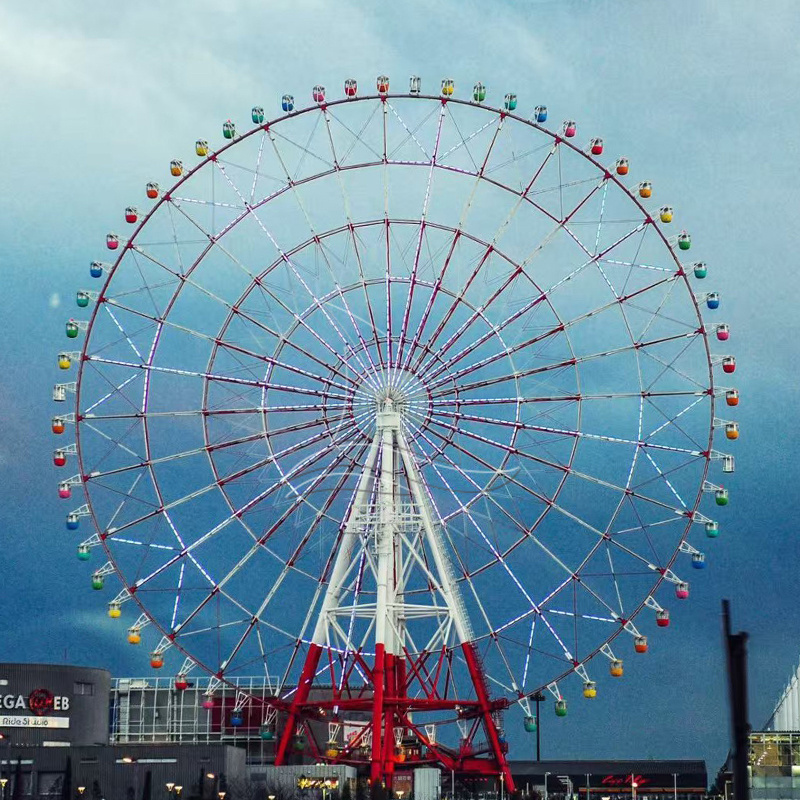 Theme park attraction ferris wheel large wheel for sale