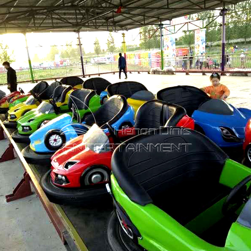 Indoor bumper car floor theme park equipment electric bumper car ride for sale