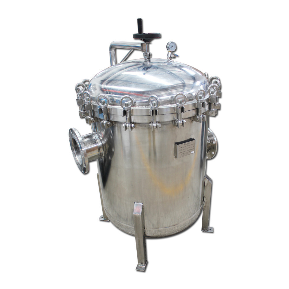 Professional Supply Stainless Steel Bag Filter Vessel For Water Treatment