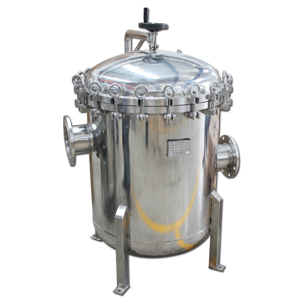 Professional Supply Stainless Steel Bag Filter Vessel For Water Treatment