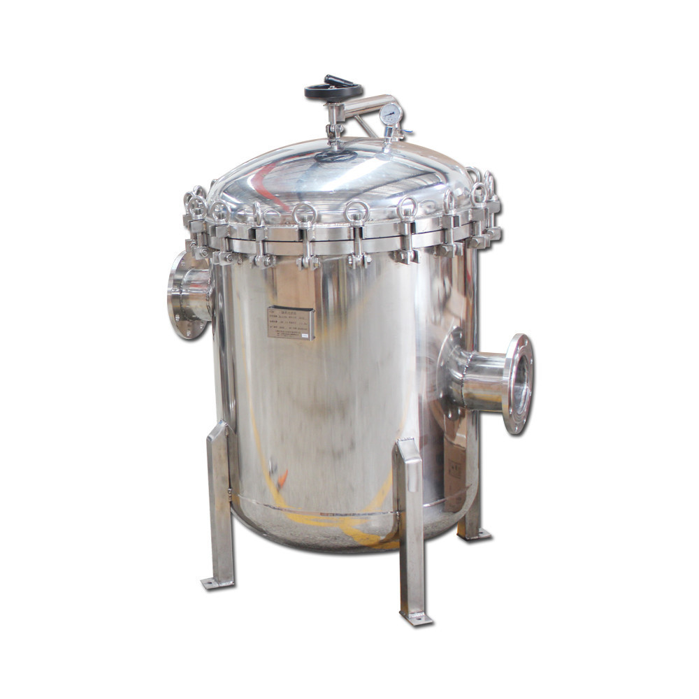 Professional Supply Stainless Steel Bag Filter Vessel For Water Treatment