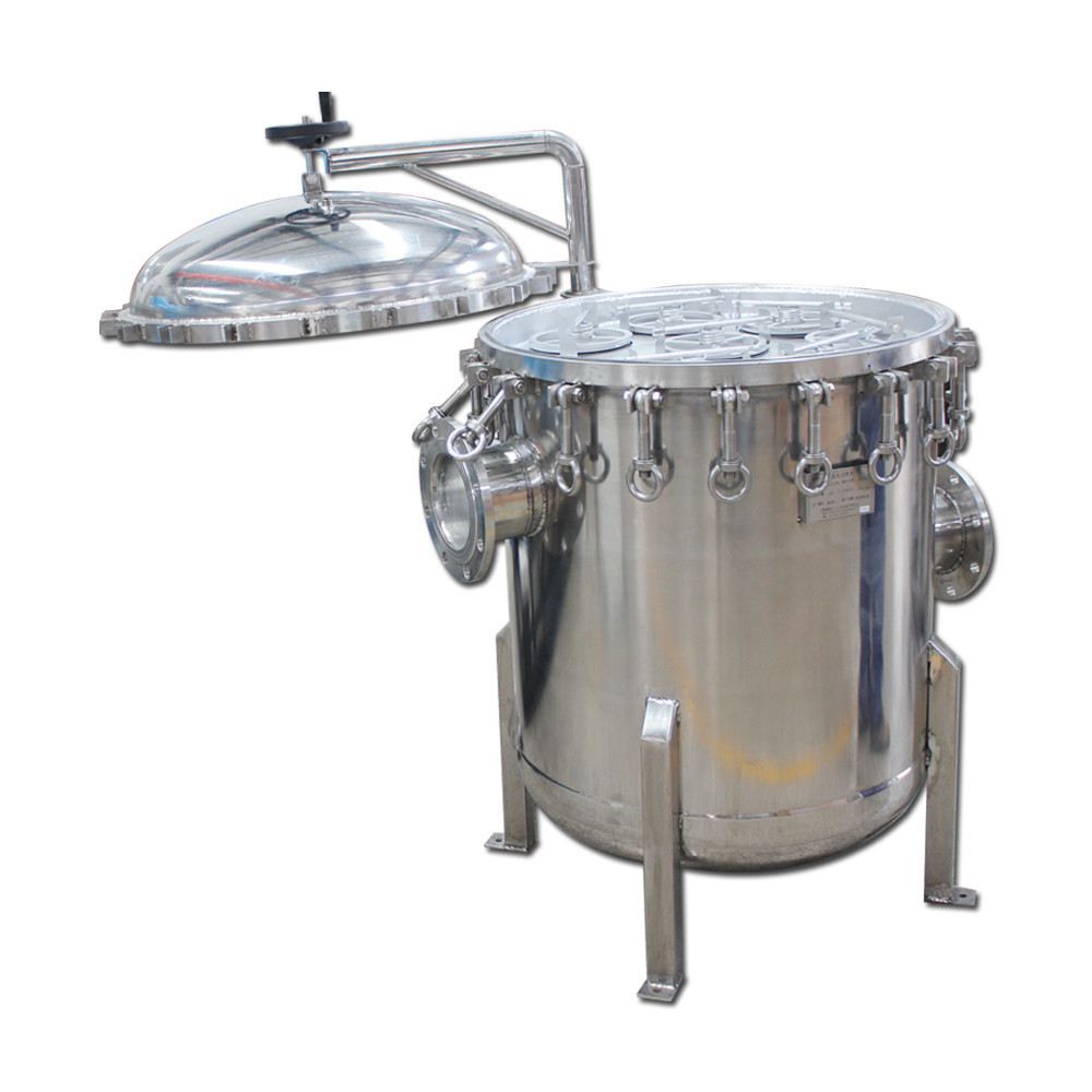 Professional Supply Stainless Steel Bag Filter Vessel For Water Treatment