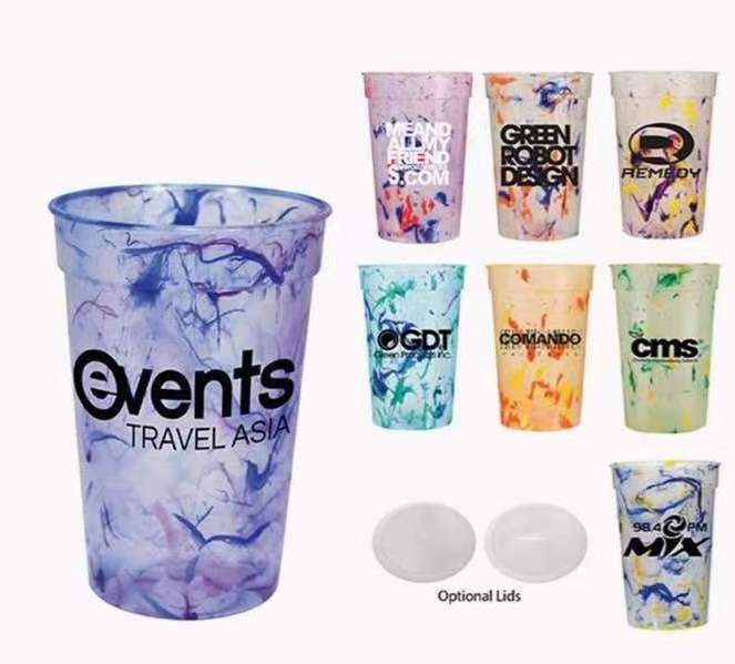 12oz 22oz 16 oz Custom Stadium Cups Plastic Personalized Beer wedding party event cup