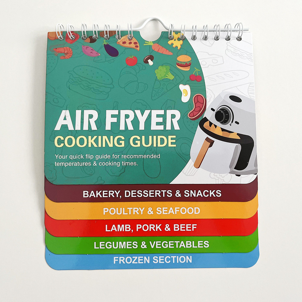 Cross border Cooking Schedule Refrigerator Sticker Pressure Pot Air Fry Pan Calendar Style Soft Magnetic Sticker