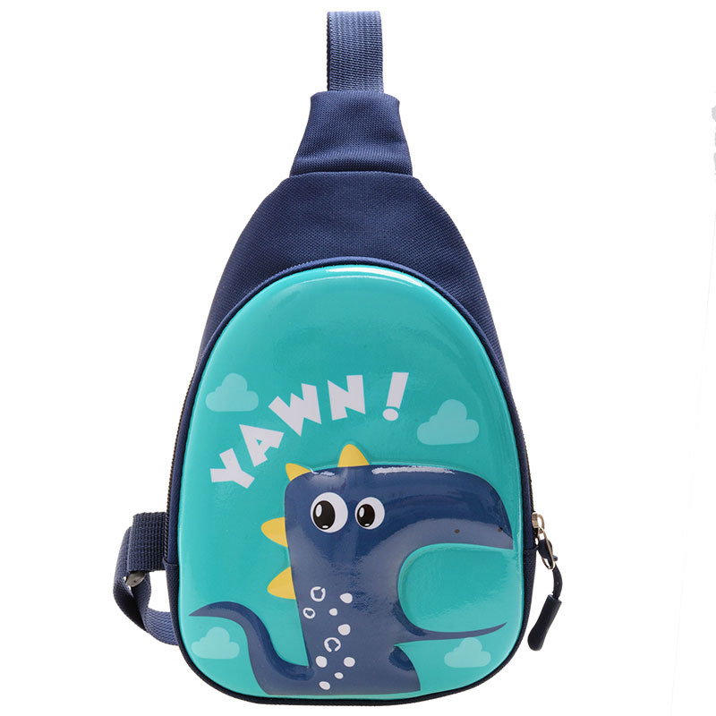 2022 New cute animal design girls Cross Body Fanny bag Cartoon Dinosaur Kid's Chest bag Outdoor leisure Children belt bag