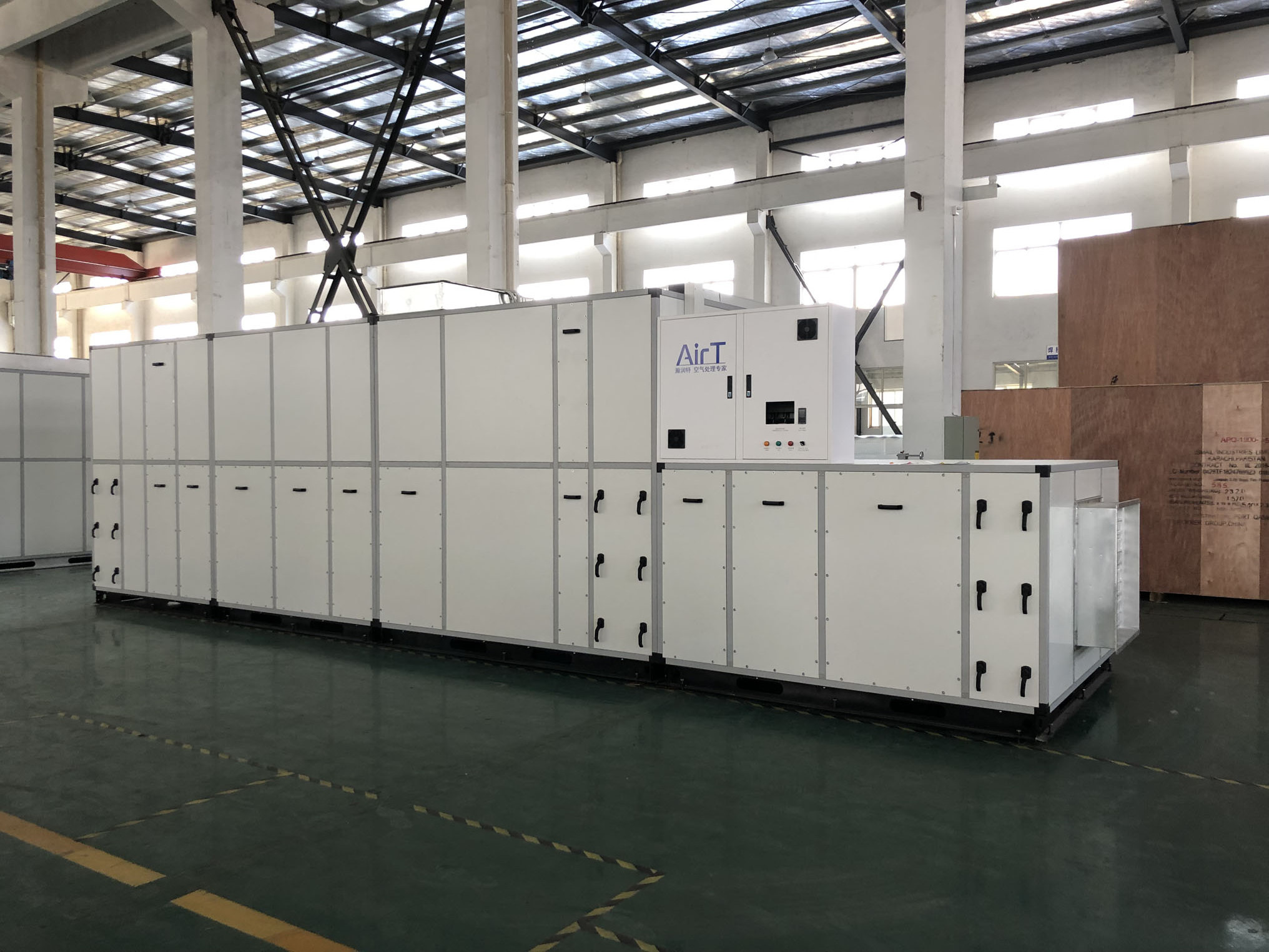 AirT 15000~60000 m3/h Processing air volume Powerful Industrial Environmentally friendly rotary dehumidifier