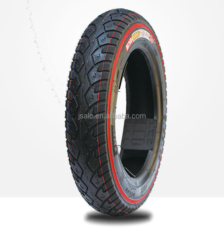 3.00-10 red side wall tire Wholesale Price SCOOTER MOTORCYCLE TIRE Tubeless chinese tire brand durable