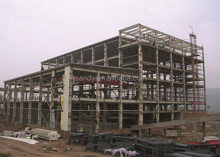 Simple and Fast Installation Metal Truss Prefabricated Steel Frame Metal Structure Church Building