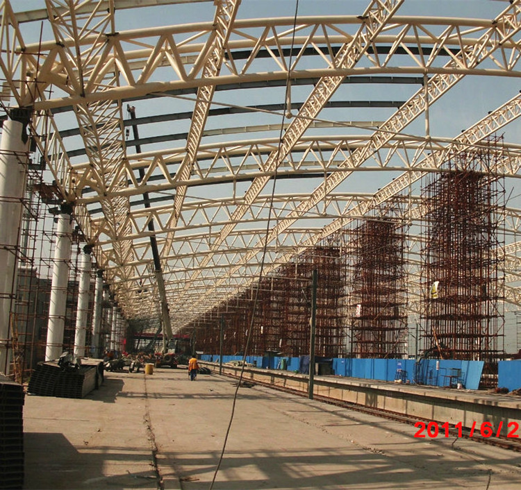 Steel Structure Prefabricated Steel Roof Trusses Frame Buildings Design