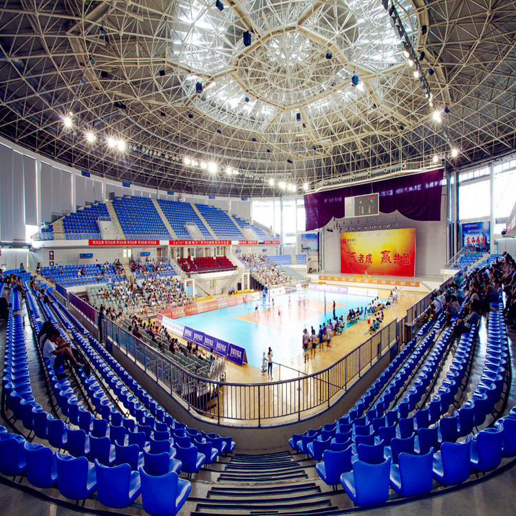 Indoor Stadium Steel Frame Structure Roofing