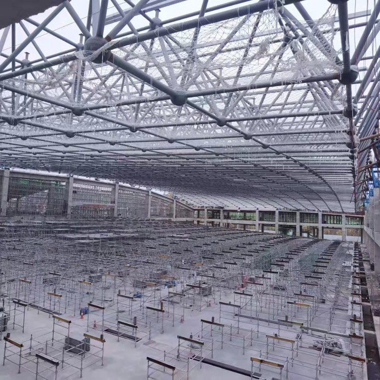 Prefab Space Grid  Frame Structure  Steel Structure Construction