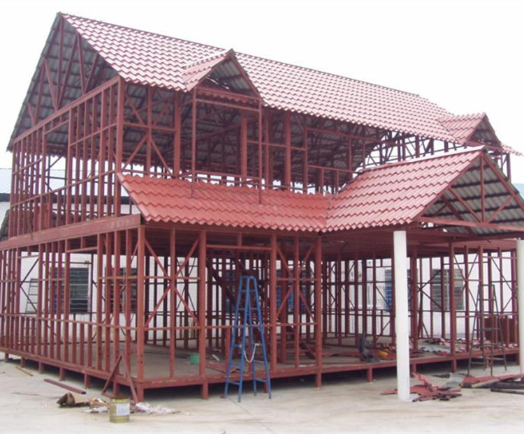 Simple and Fast Installation Metal Truss Prefabricated Steel Frame Metal Structure Church Building