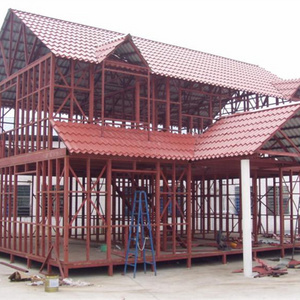 Simple and Fast Installation Metal Truss Prefabricated Steel Frame Metal Structure Church Building