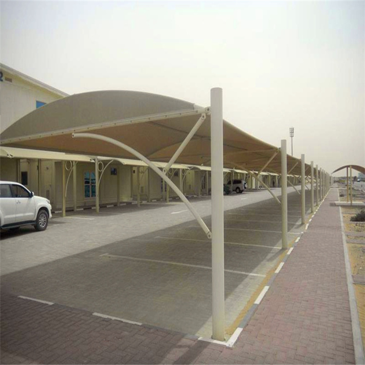 China Steel Structure Truss Car Parking Shed Roof Design