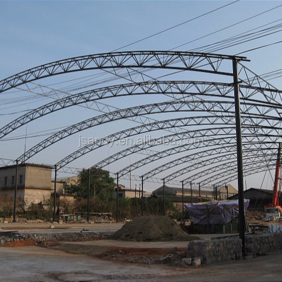 New design light steel structure steel pipe truss