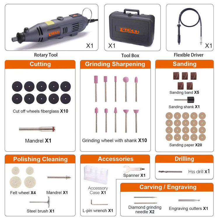 135W Dremel Engraving Pen Sets Electric Rotary Tool Kit Mini Die Grinder Jiangsu DIY Grey Hand Grinder 1 Years 1kg Grinder 230mm