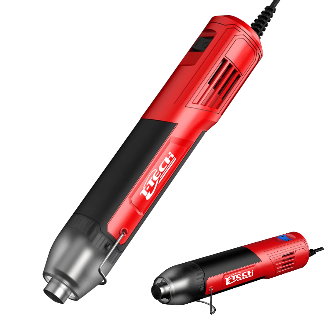 Embossing Soldering Tools Drying Acrylic Paint Handheld Heat Gun 350w Hot Air Gun With Nozzle