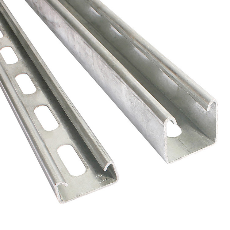 High quality u shaped unistrut used c purlins for sale galvanized c profile steel c channel steel dimensions channel