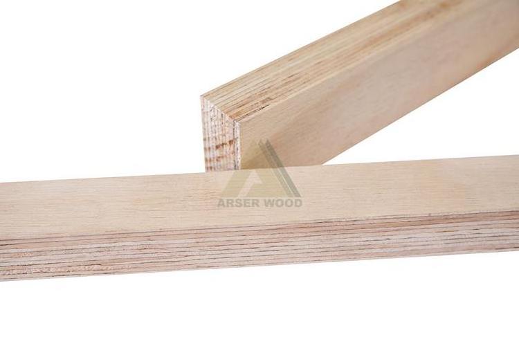 Arserwood Factory 17mm LVL Good quality white pine lumber wood timber/pine LVL timber for construction