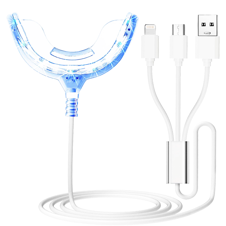 USB Type C LED Teeth Whitening Light Mobile Tooth Whitening Light Smart USB teeth whitening Led Light