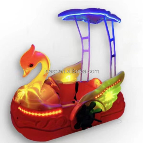 Fiberglass Swan boat two Person Shark duck flamingo pedalo boat Customized Luxury Fiberglass Swan Pedal Boats for Sea and Water