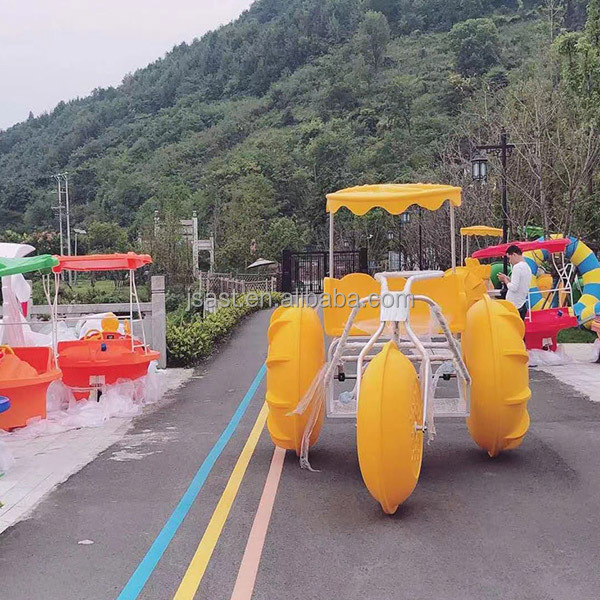 Low Price Amusement Rides Aqua Water Trike Adult Play 3 Big Wheels Sea Pedal Bike Stainless Steel Water Tricycle For Sale