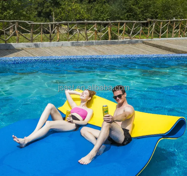 Inflatable Floating Dock Water Mat Platform Island Lake Floats for Adults Kids Dogs Water Recreation Inflatable Raft Water Pad