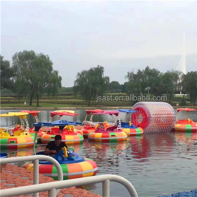 Inflatable swimming pool Water outdoor activities animal theme adult electric bumper boat amusement park water pedal boat