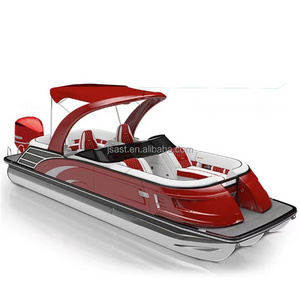 2023 New Pontoon Boats Kits Prices Aluminum Luxury Pontoon Boat For Sale