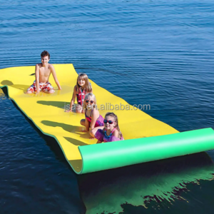 Comfortable PVC Foam  Floating Mat Water Pad Swimming Pool Floats lunch mat Pool float for Lake Sea Inflatable balloon