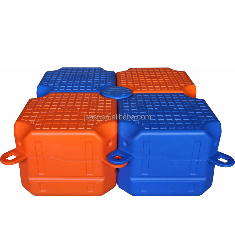 Houseboat Plastic floating platform for working floating pontoon buoy Inflatable Floating Fenders Dock Boat