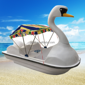 Enjoy the Lake with a White Swan Cartoon Water Pedal Boat for Two pedal boat 2 person