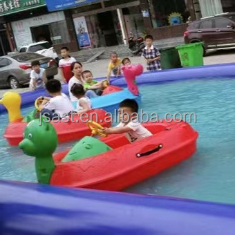 Inflatable Aqua bumper ride products Portable water electric ride units water slide leisurely Swan boats water inflatable castle