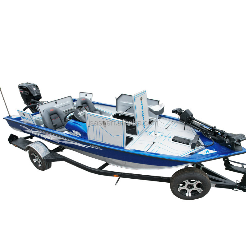 Small 12ft Aluminum center/centre console bass fishing boat for sale