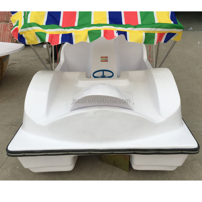 Two-Person Water Pedal Boat with White Swan Theme for Safe Lake Fun pedal paddle boat