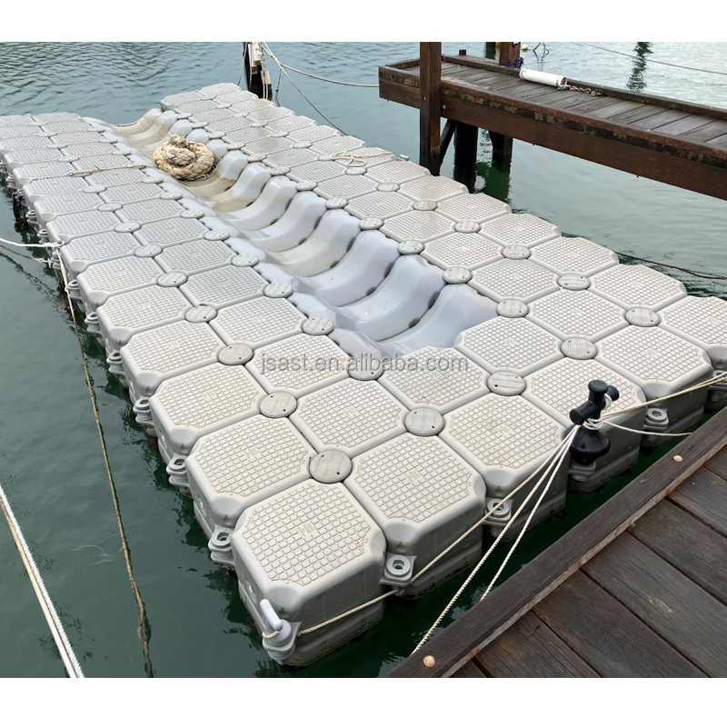 Houseboat Plastic floating platform for working floating pontoon buoy Inflatable Floating Fenders Dock Boat