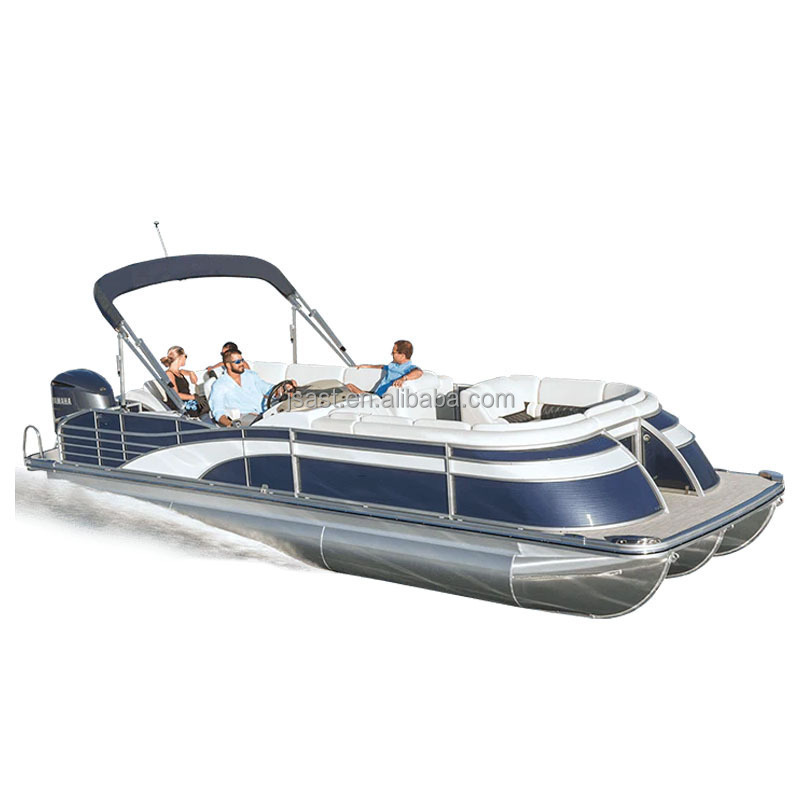 2023 New Pontoon Boats Kits Prices Aluminum Luxury Pontoon Boat For Sale