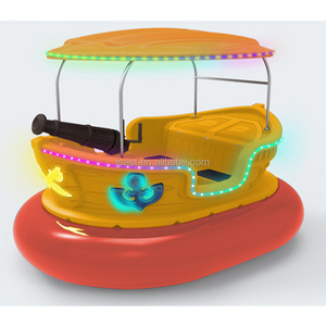 Used kiddie adults Pirate ship battery bumper boat tubes rubber bumper trim inflatable dock electric motor bumper boats for sale