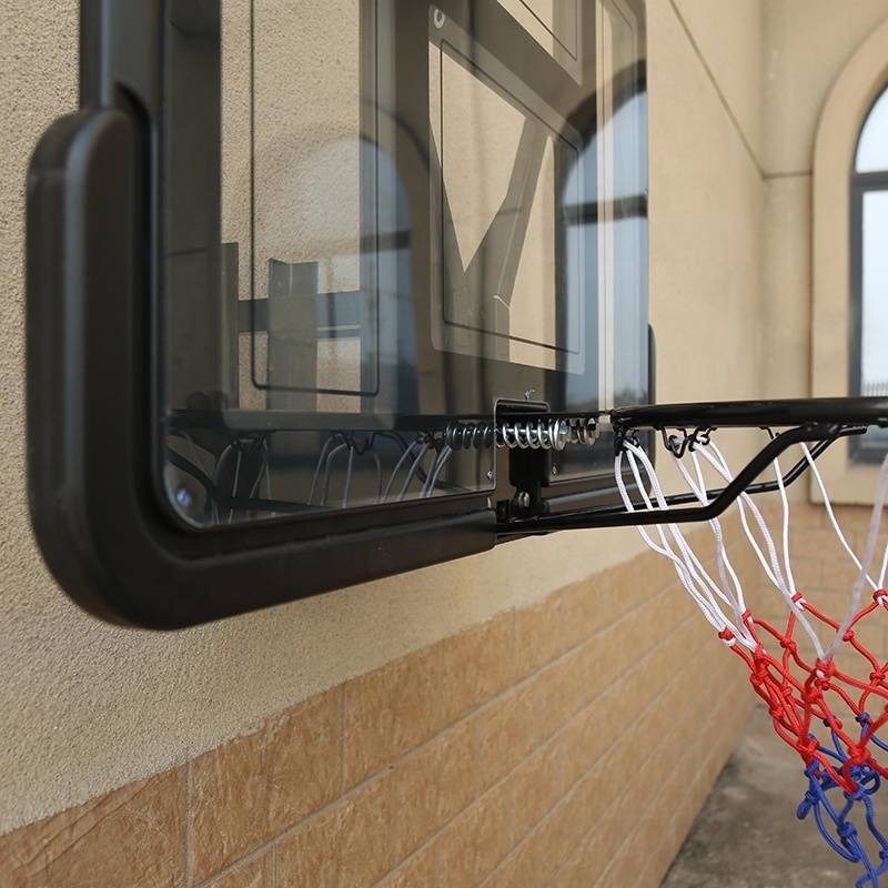 Wall Mounted Mini Basketball Hoop 44Inch Basketball Backboard Basketball Stand