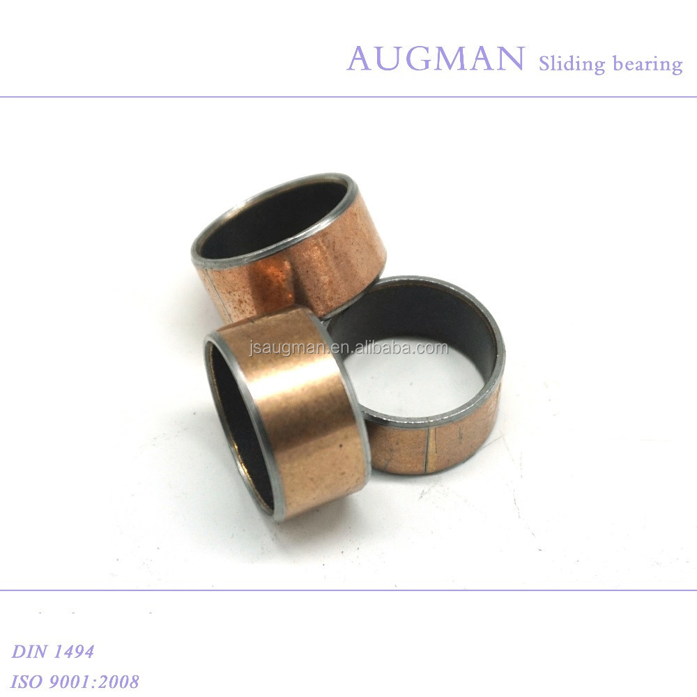 Oilless bearing bush, split flange slide bearing bushing