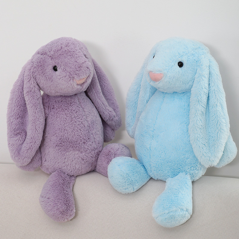 Hot Sale Easter Rabbit Plush Bunny Long Ear Stuffed Animal Cute Plush Bunny Toy