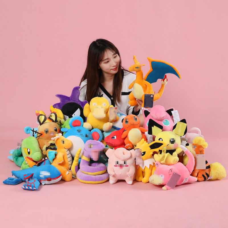 Hot Selling Kids Toys Poke Plush Stuffed Animals Cartoon Anime Plush Monster Dolls