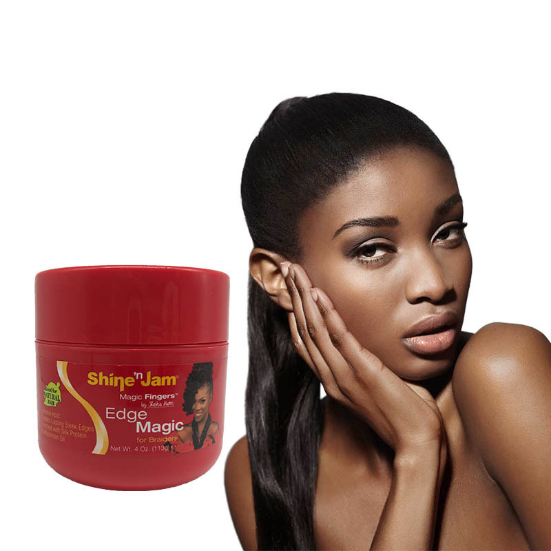 Shine's Jam Extra Hold Hair Conditioning Gel Good for Natural and All type Hair can Moisturizing Smooths and Shines