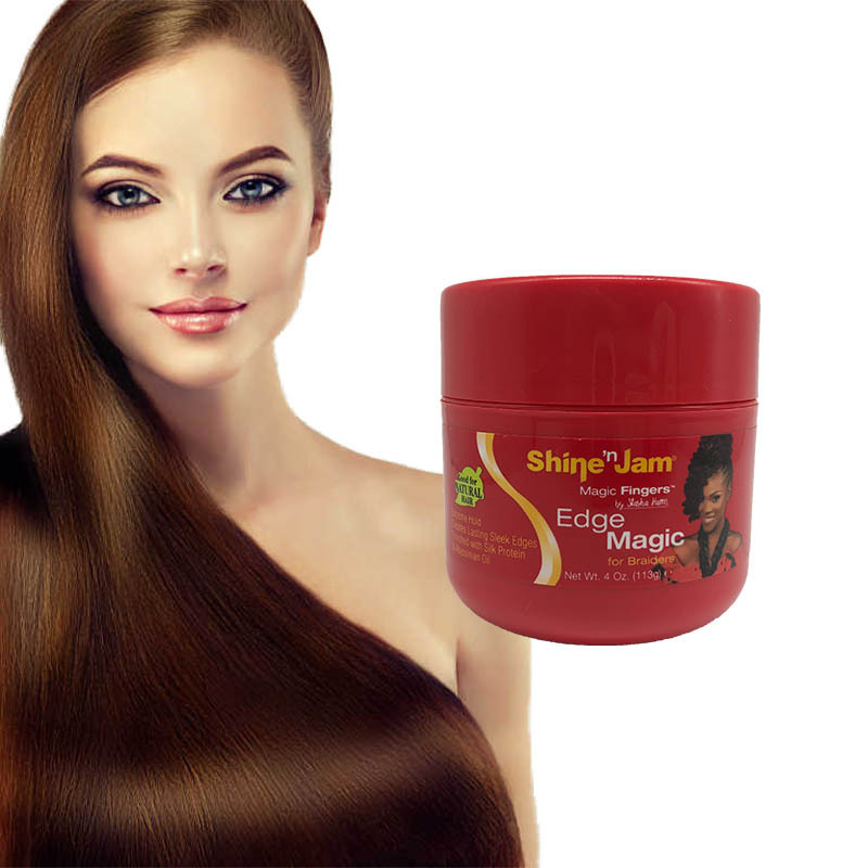 Shine's Jam Extra Hold Hair Conditioning Gel Good for Natural and All type Hair can Moisturizing Smooths and Shines